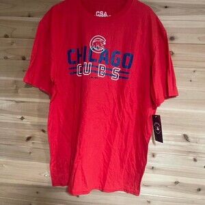 Chicago Cubs Red T Shirt Size 957 E
